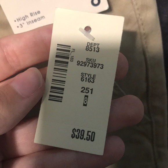 Aeropostale High Rise Midi Shorts - Picture 5 of 6